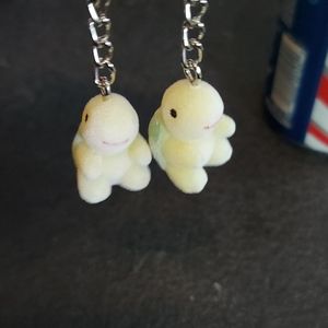 Turtle hook earrings